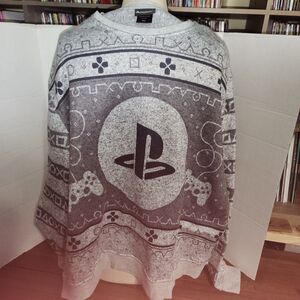 PlayStation Sweater Gray 2XL